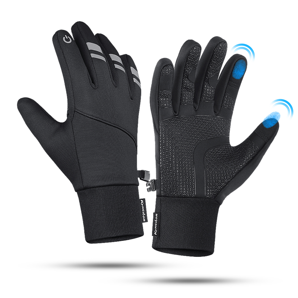 Mountain Biking Gloves Mens - Herfst Winter Warme Fietshandschoenen Water Winddicht
