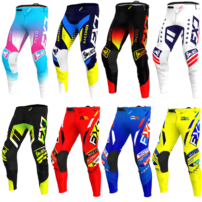 Mountain Biking Trails - motorcrossbroek Kinderen tieners volwassenen MX broek