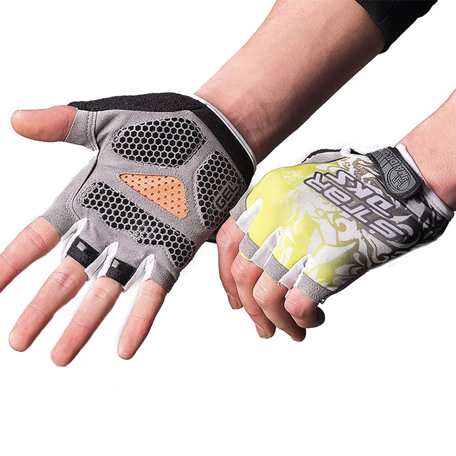 Mountain Biking Gloves Mens - Fietshandschoenen voor dames heren, halve vingerfiets