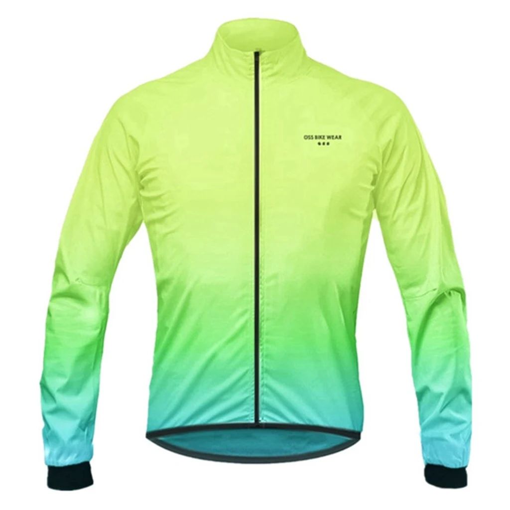 Mountain Biking Rain Jacket - oss Wielerjas Met Lange Mouwen Wind