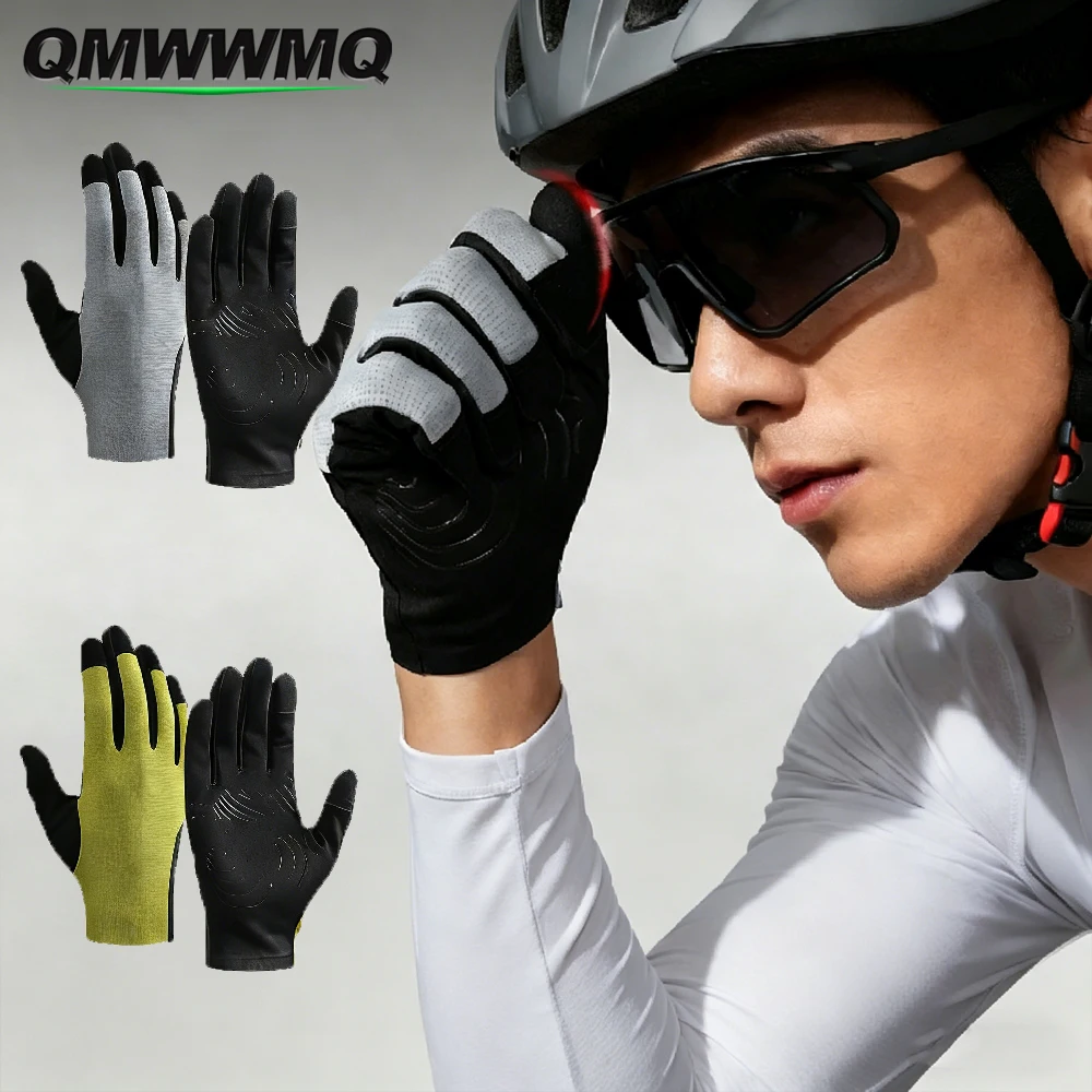 Mountain Biking Gloves Mens - 1 Paar Touchscreen Volledige Vinger Fiets
