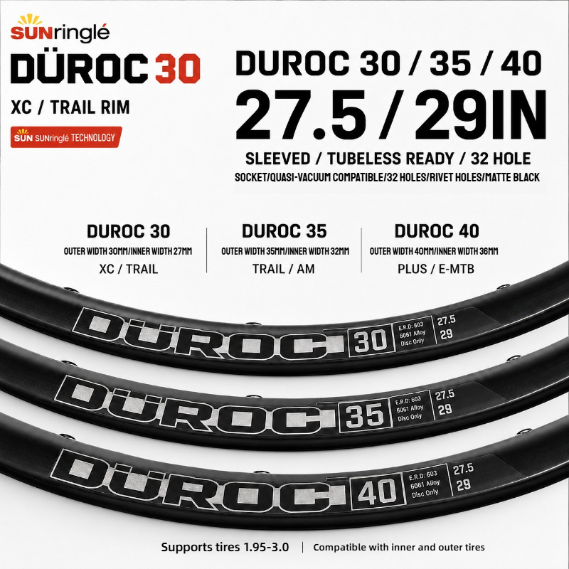 DUROC 30 35 40 MTB Velg 27.5 2 - Mountain Biking Trails recensie en prijs