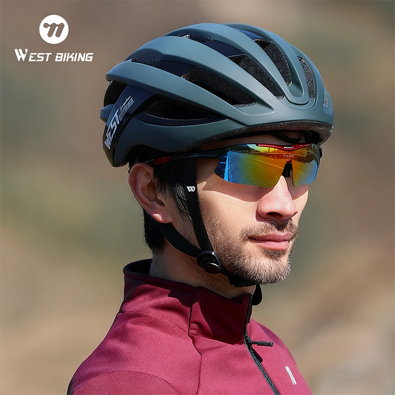 WEST BIKING Fietsbril UV400 Ge - Mountain Biking Trails recensie en prijs
