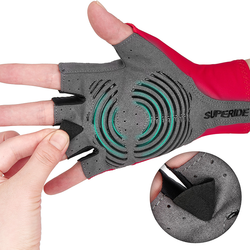 Superide Gel Gewatteerde Halfv - Mountain Biking Gloves Mens recensie en prijs