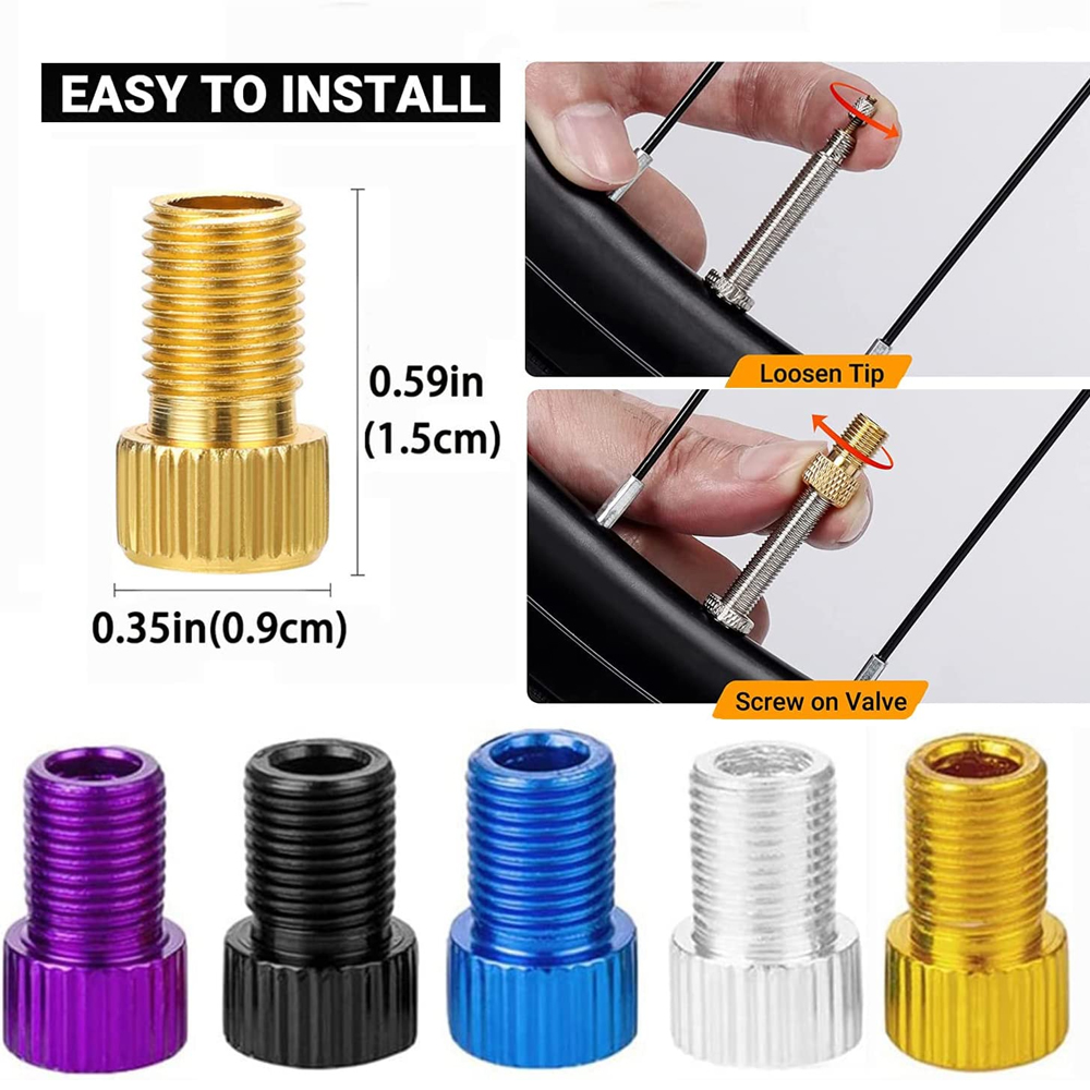 1Set Presa Ventiel Adapter, Fr - Mountain Biking In French recensie en prijs