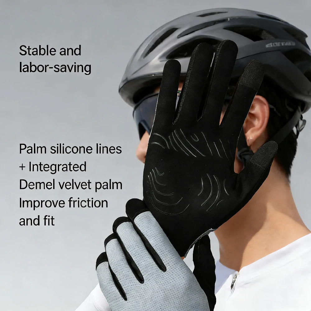 1 Paar Touchscreen Volledige V - Mountain Biking Gloves Mens recensie en prijs